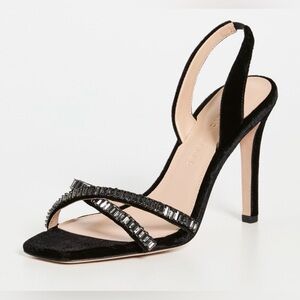 NWOB: Veronica Beard Analita Stiletto Heels w/ Crystal Embellishment, sz. 8